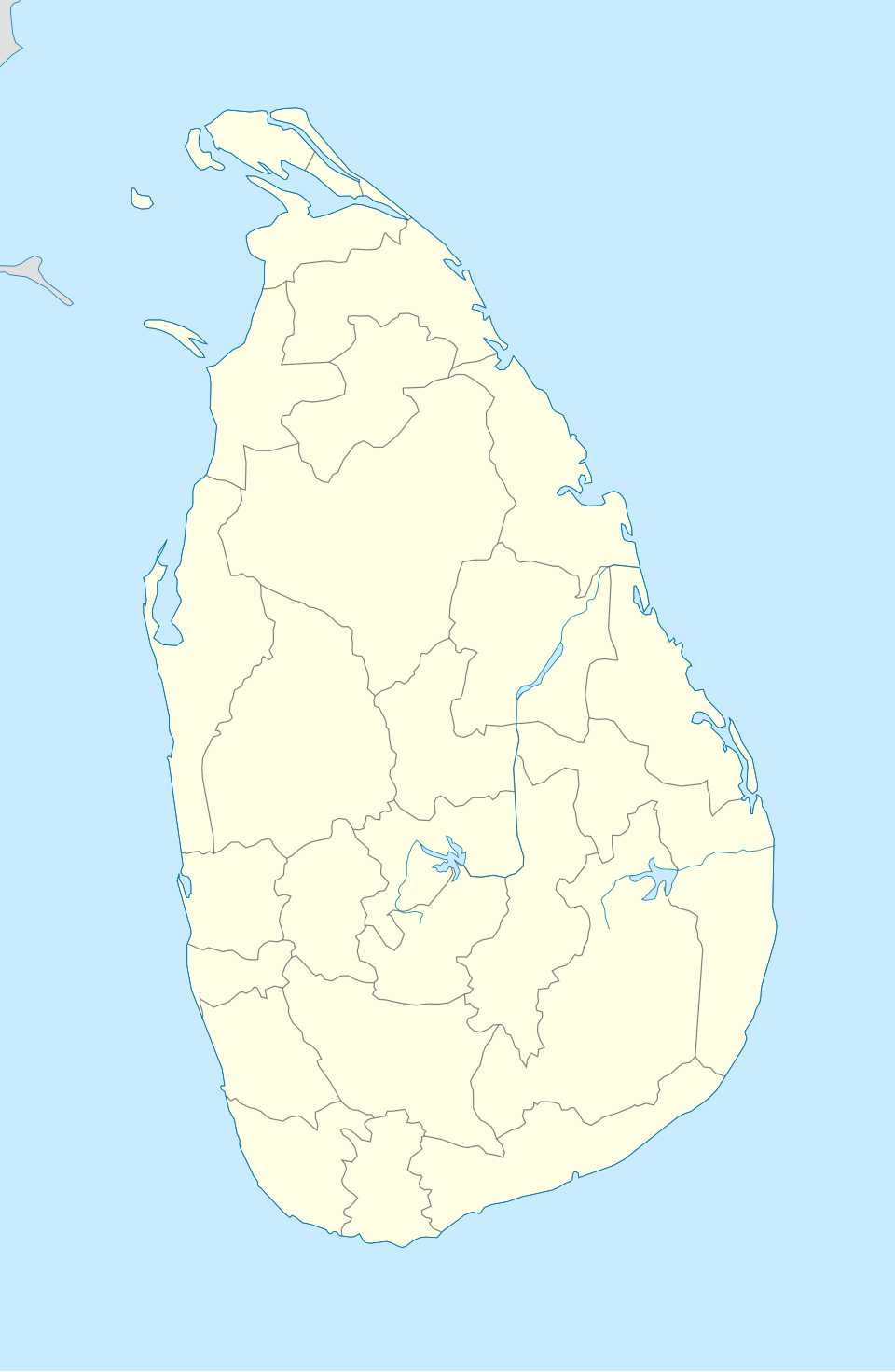 Sri Lanka Map