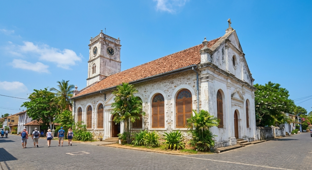 Galle Church Exterior View