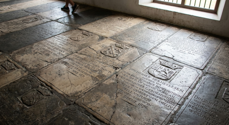 Galle Church Gravestone Floor
