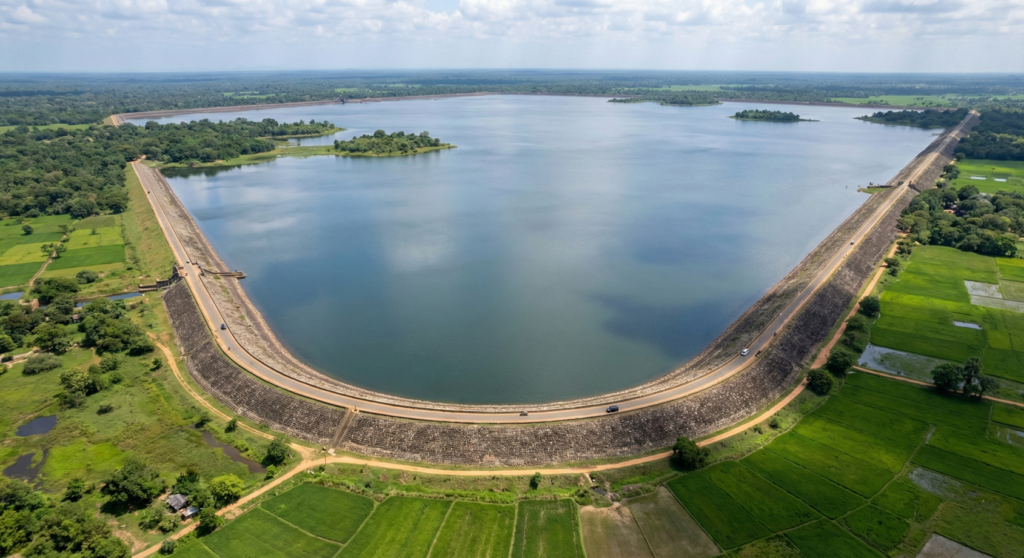 Parkramasamudra Drone Shot