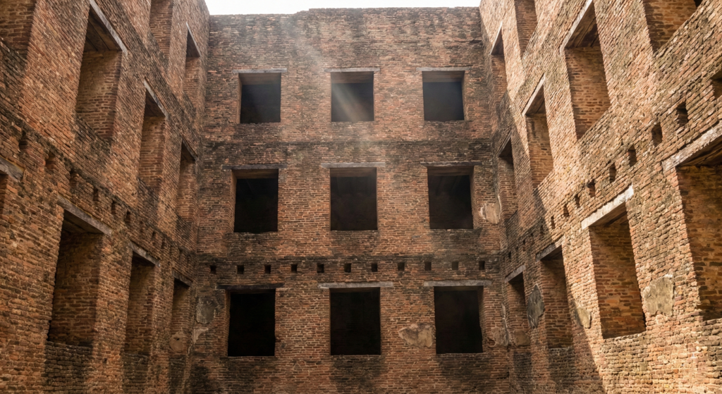 Royal Palace of King Parakramabahu Close-Up