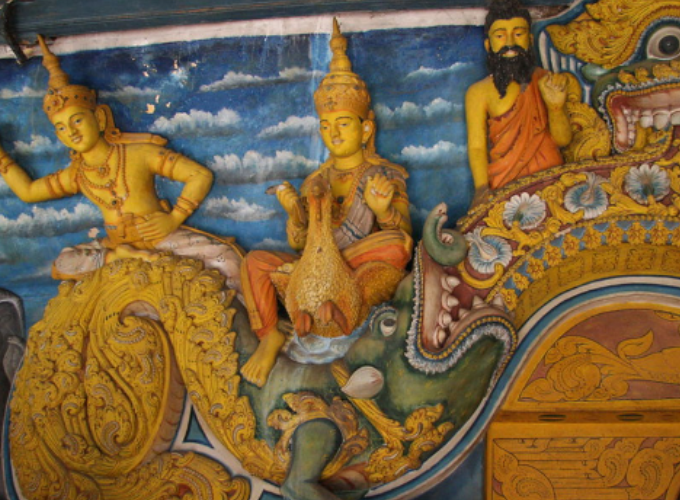Aluvihare Rock Temple3